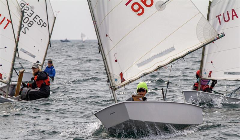 5th Autumn Optimist Meeting 45th Ezio Torboli Trophy - Day 1 photo copyright Elena Giolai taken at Fraglia Vela Riva and featuring the Optimist class