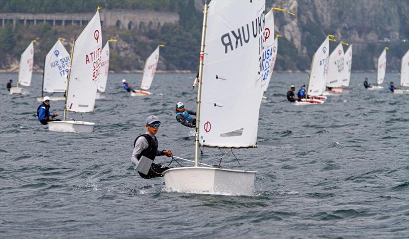 5th Autumn Optimist Meeting 45th Ezio Torboli Trophy photo copyright Elena Giolai taken at Fraglia Vela Riva and featuring the Optimist class