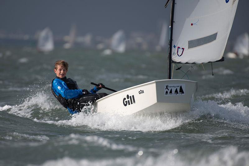 Optimist End of Seasons Championship in the Solent photo copyright Paul Sanwell / OPP taken at Royal Southern Yacht Club and featuring the Optimist class