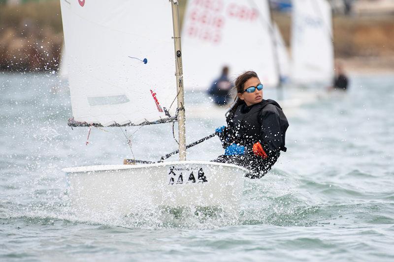 Optimist End of Seasons Championship in the Solent photo copyright Paul Sanwell / OPP taken at Royal Southern Yacht Club and featuring the Optimist class