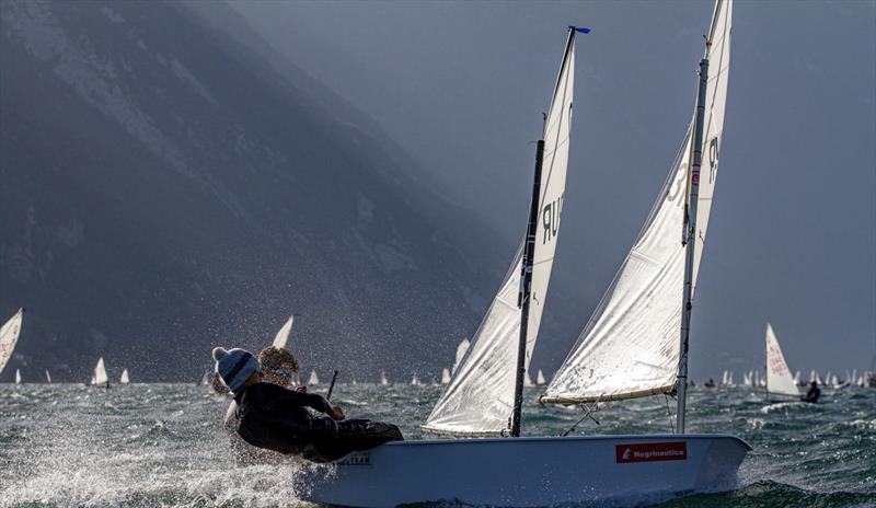 2022 Halloween Cup Optimist, final day photo copyright Elena Giolai taken at Circolo Vela Torbole and featuring the Optimist class