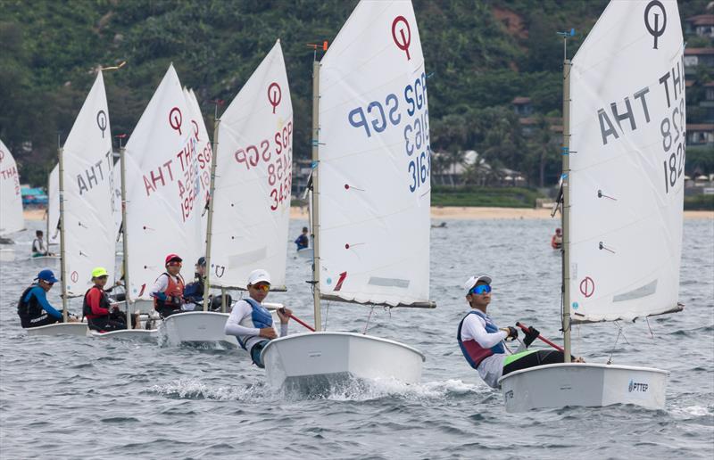 Phuket King's Cup 2022: Optimists photo copyright Guy Nowell / Phuket King's Cup taken at Phuket Yacht Club and featuring the Optimist class