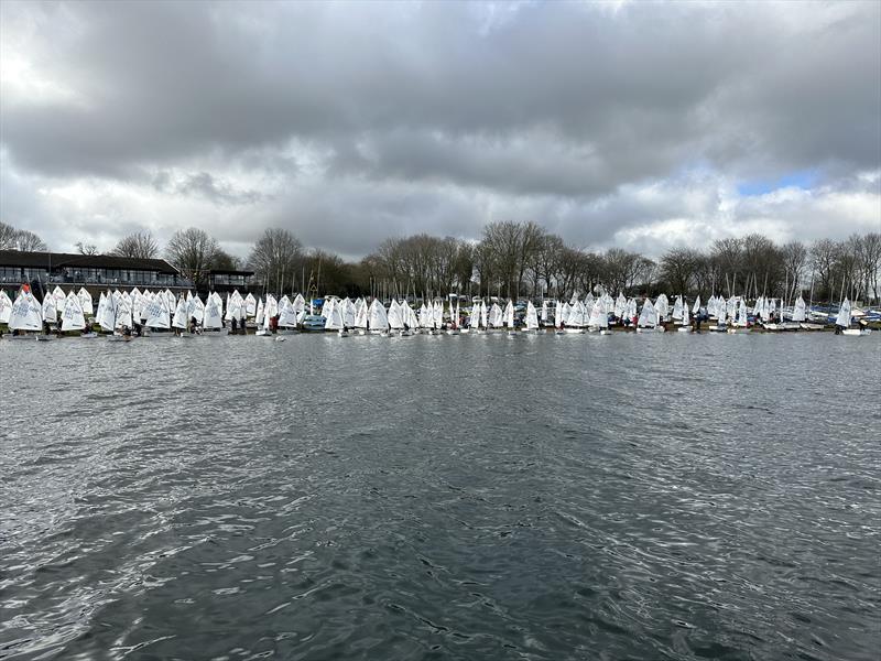 2023 IOCA UK Optimist Spring Championships photo copyright Richard Edwards taken at Rutland Sailing Club and featuring the Optimist class