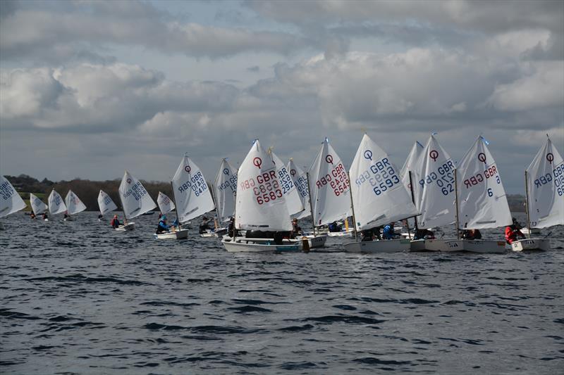 2023 IOCA UK Optimist Spring Championships photo copyright Stephen Wright taken at Rutland Sailing Club and featuring the Optimist class