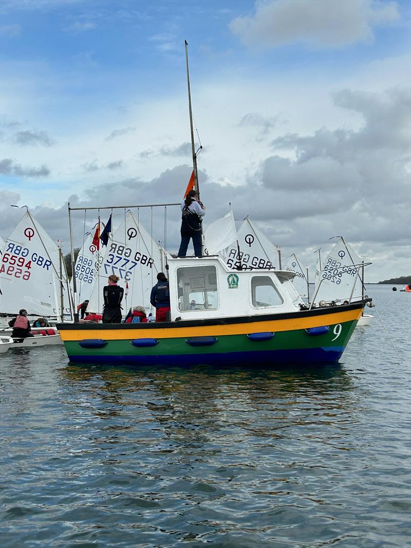 2023 IOCA UK Optimist Spring Championships photo copyright Steve Davis taken at Rutland Sailing Club and featuring the Optimist class