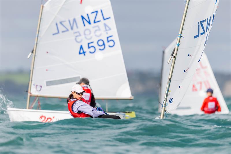 Day 3 - 2023 Toyota Optimist NZ Nationals - Wakatere BC - April 9, 2023 - photo © Adam Mustill