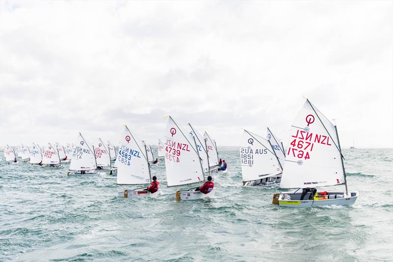 Day 4 - 2023 Toyota Optimist NZ Nationals - Wakatere BC - April 10, 2023 photo copyright Adam Mustill taken at Wakatere Boating Club and featuring the Optimist class