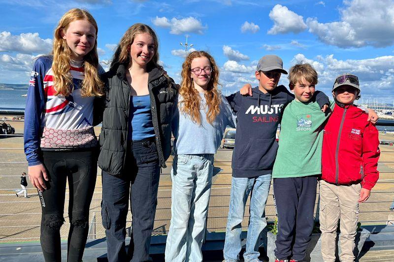 Europeans Team - IOCA GBR Optimist Selection Trials at Weymouth - photo © Jenny Eastwood