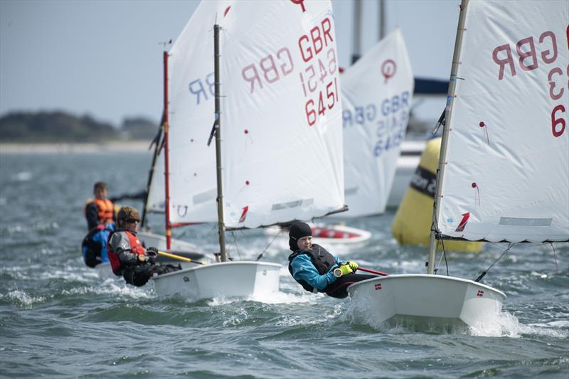 Hayling Island Open 2023 photo copyright Paul Sanwell / OPP taken at Hayling Island Sailing Club and featuring the Optimist class