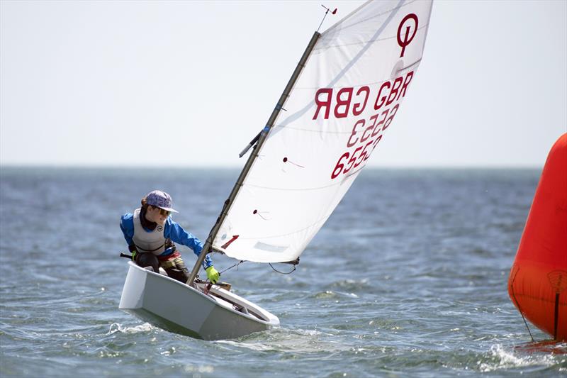 Hayling Island Open 2023 photo copyright Paul Sanwell / OPP taken at Hayling Island Sailing Club and featuring the Optimist class