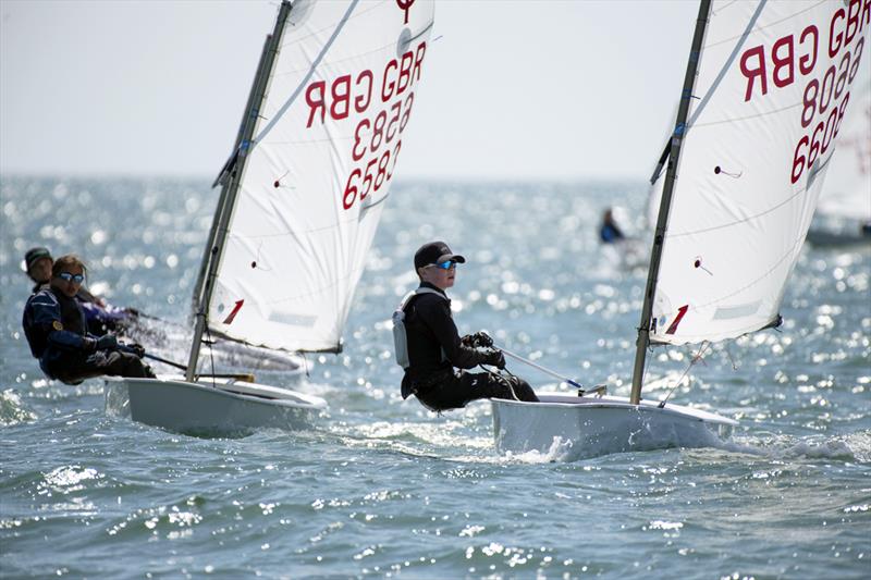 Hayling Island Open 2023 photo copyright Paul Sanwell / OPP taken at Hayling Island Sailing Club and featuring the Optimist class