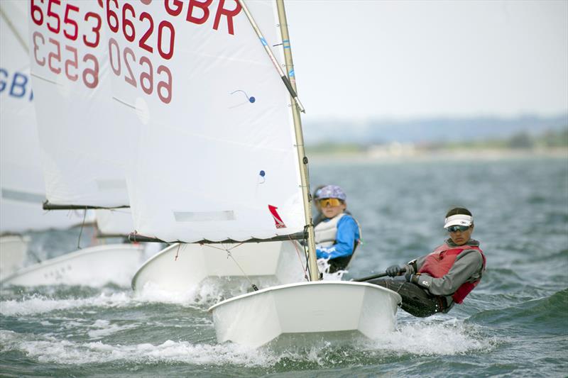 Hayling Island Open 2023 photo copyright Paul Sanwell / OPP taken at Hayling Island Sailing Club and featuring the Optimist class