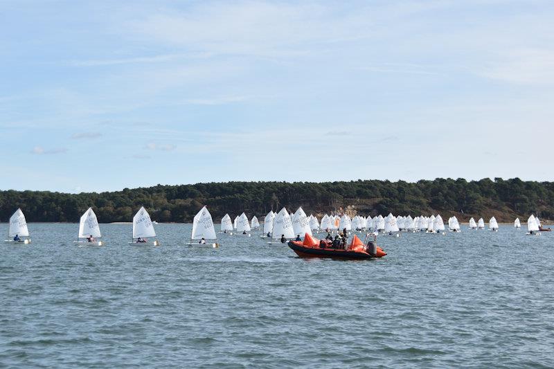 IOCA UK End of Season Championship and Optimist open meeting at Parkstone photo copyright Fee Drummond taken at Parkstone Yacht Club and featuring the Optimist class