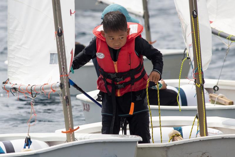 Phuket King's Cup Dinghy Regatta 2023 photo copyright Guy Nowell / Phuket King's Cup taken at Royal Varuna Yacht Club and featuring the Optimist class