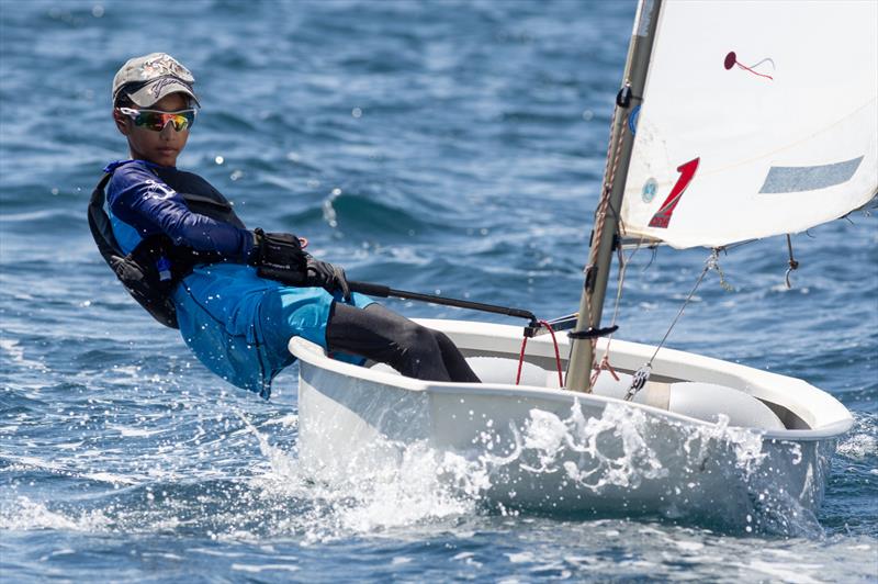 Optimists. Phuket King's Cup 2023 photo copyright Guy Nowell / Phuket King's Cup taken at Royal Varuna Yacht Club and featuring the Optimist class