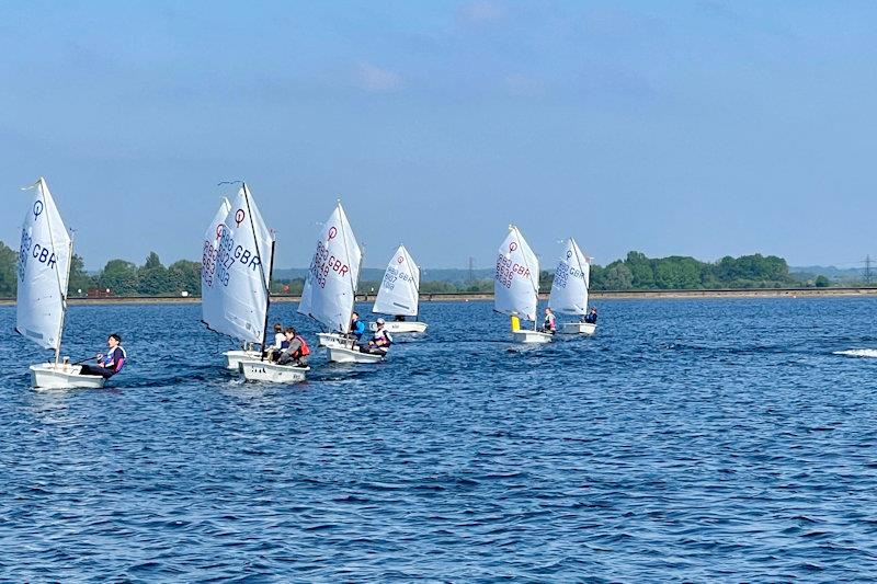 IOCA UK Optimist Team Racing Championship at Oxford photo copyright OSC taken at Oxford Sailing Club and featuring the Optimist class