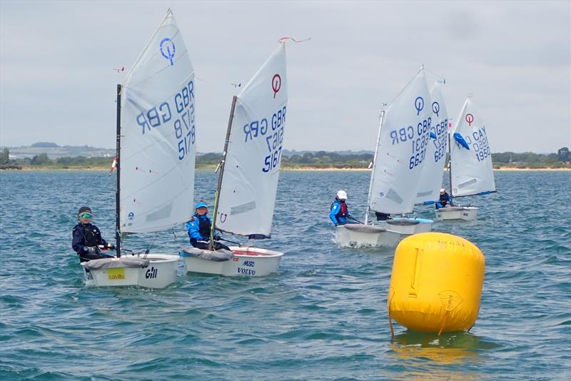 On the layline to the windward mark - Red Ribbon Regatta at Hayling Island - photo © Melvyn Cooper