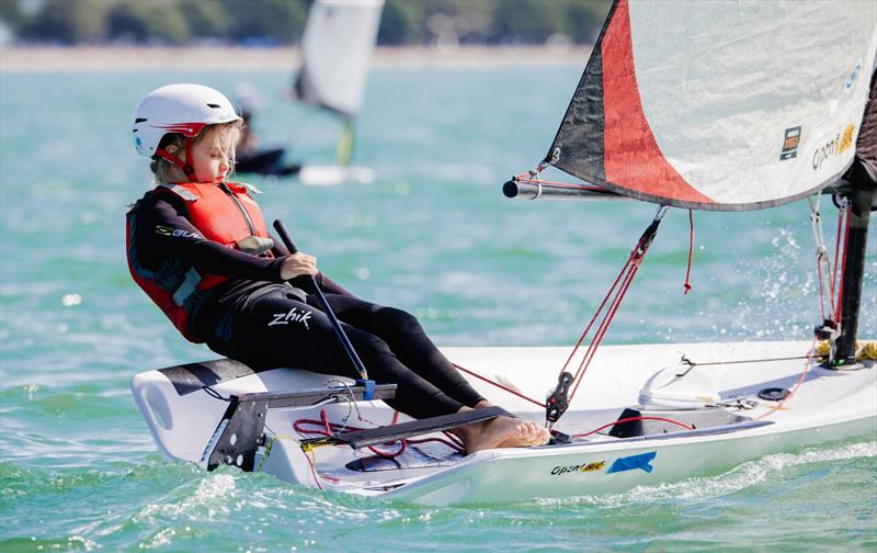 PredictWind Girls Regatta. Kohimarama Yacht Club. - March 22, 2025 photo copyright Suellen Hurling taken at  and featuring the Optimist class