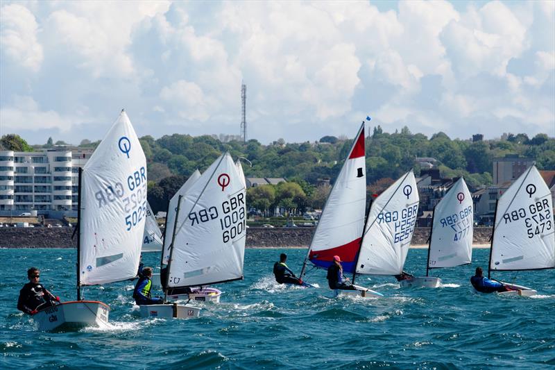 Junior dinghy classes at the Carey Olsen Jersey Regatta - photo © Simon Ropert