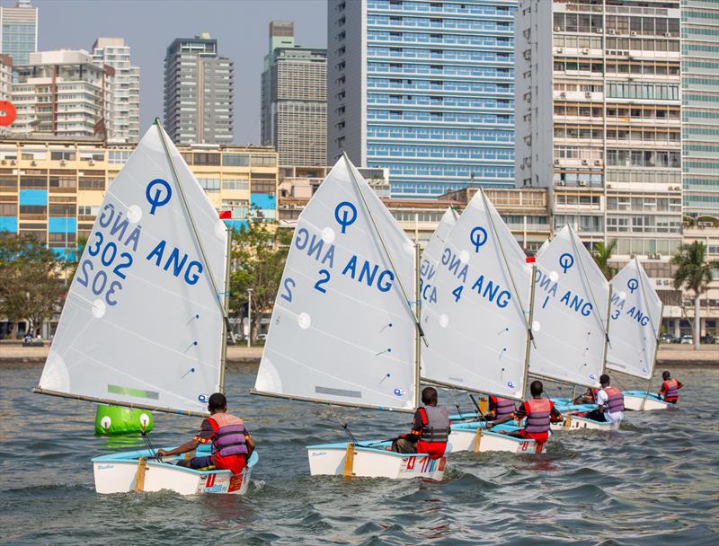 Angola International Optimist Team Racing Regatta photo copyright Prow Media taken at  and featuring the Optimist class