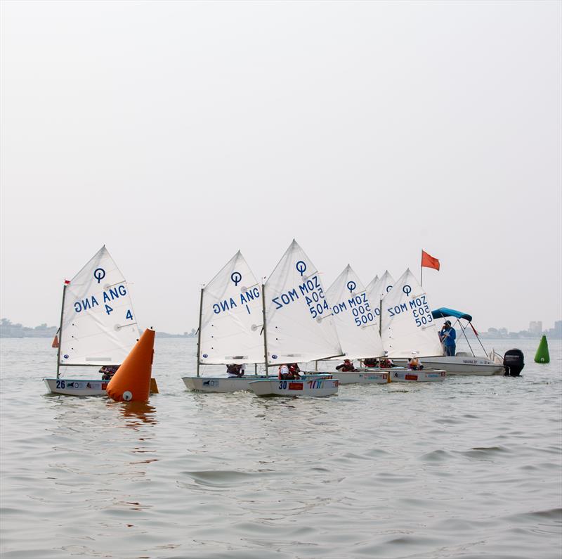 Angola International Optimist Team Racing Regatta photo copyright Prow Media taken at  and featuring the Optimist class