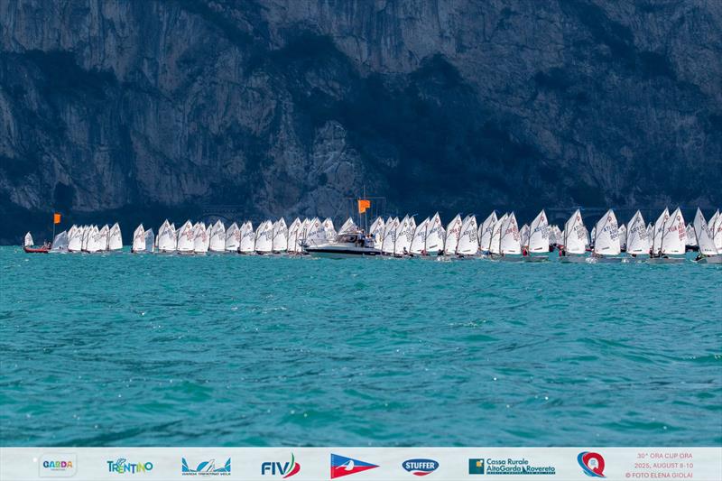 Ora Cup Ora 2025 - Day 2 photo copyright Elena Giolai taken at Circolo Vela Arco and featuring the Optimist class