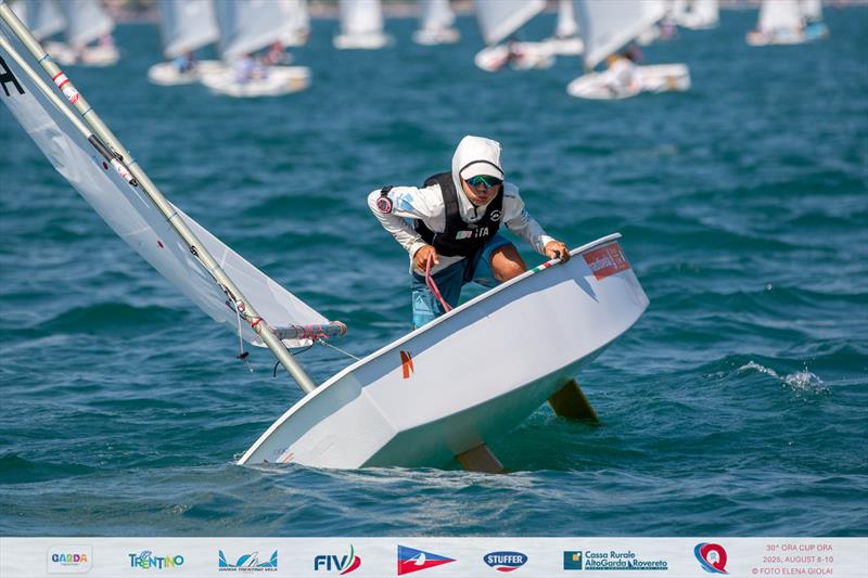 Ora Cup Ora 2025 - Day 2 photo copyright Elena Giolai taken at Circolo Vela Arco and featuring the Optimist class