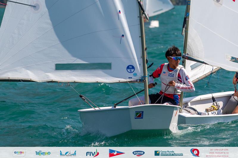Ora Cup Ora 2025 - Day 2 photo copyright Elena Giolai taken at Circolo Vela Arco and featuring the Optimist class