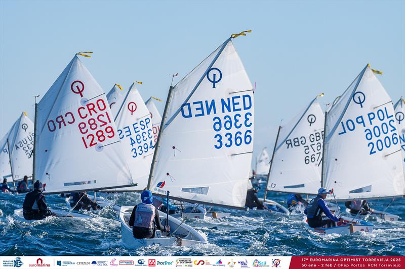 Euromarina Optimist Torrevieja photo copyright Pep Portas / RCN Torrevieja taken at Real Club Nautico Torrevieja and featuring the Optimist class