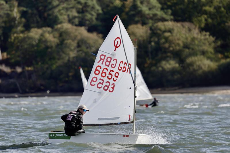IOCA Optimist End of Season Championships 2025 at Parkstone photo copyright Livs Dowling / OCT Films taken at Parkstone Yacht Club and featuring the Optimist class