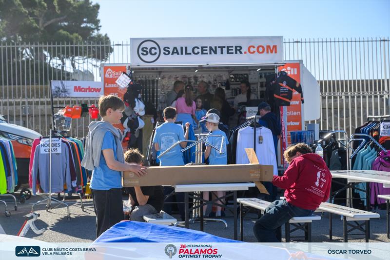 36th Palamós International Optimist Trophy - Day 1 photo copyright Oscar Torveo taken at  and featuring the Optimist class