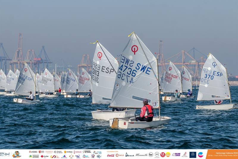 Optiorange 2026 photo copyright Pep Portas / RCNV taken at Real Club Nautico Valencia and featuring the Optimist class