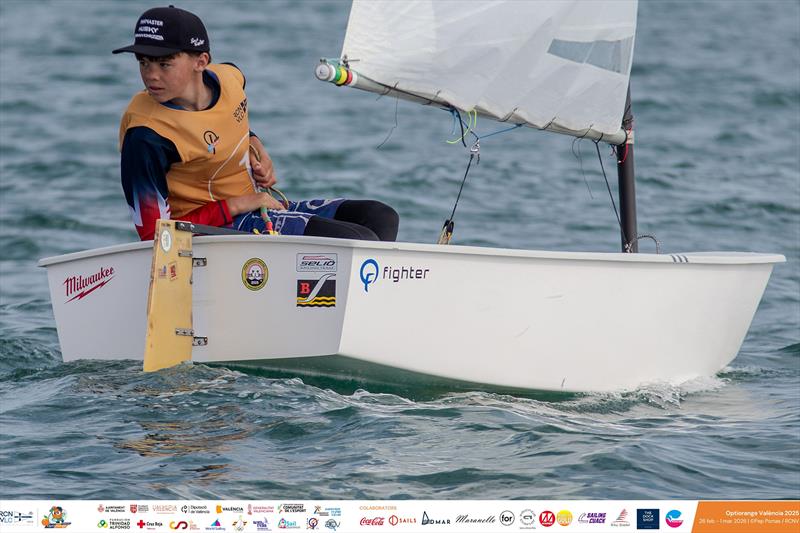 Optiorange Regatta 2026 photo copyright Pep Portas / RCNV taken at Real Club Nautico Valencia and featuring the Optimist class