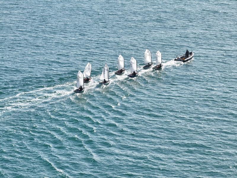 Practice session - Toyota Optimist Nationals - New Plymouth YC - April 3, 2026 - photo © Billy Preston