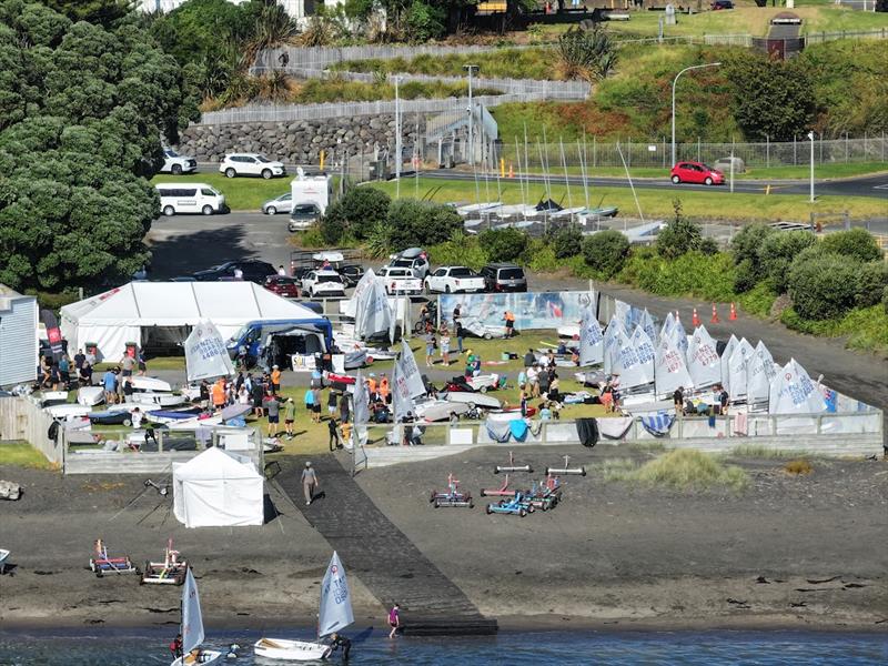 Measurement and Registration - Toyota Optimist Nationals - New Plymouth YC - April 3, 2026 - photo © Billy Preston