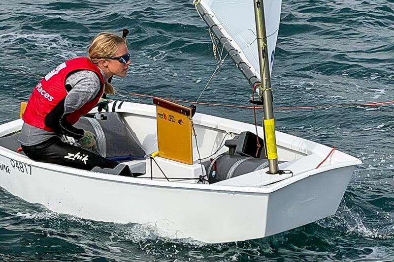 Zofia Wells (GBC) - 2026 Toyota NZ Optimist National Open champion - New Plymouth YC - Day 2 - April 5, 2026 - photo © Billy Preston