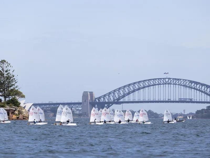 2026 NSW Optimist Interclub Series Round 1 photo copyright mainsheet.in taken at Woollahra Sailing Club and featuring the Optimist class