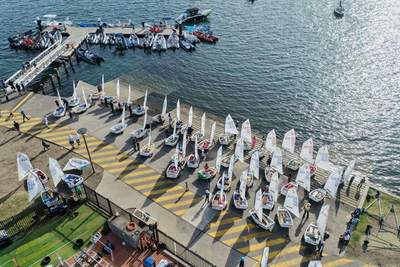 2026 NSW Optimist Interclub Series Round 1 photo copyright mainsheet.in taken at Woollahra Sailing Club and featuring the Optimist class