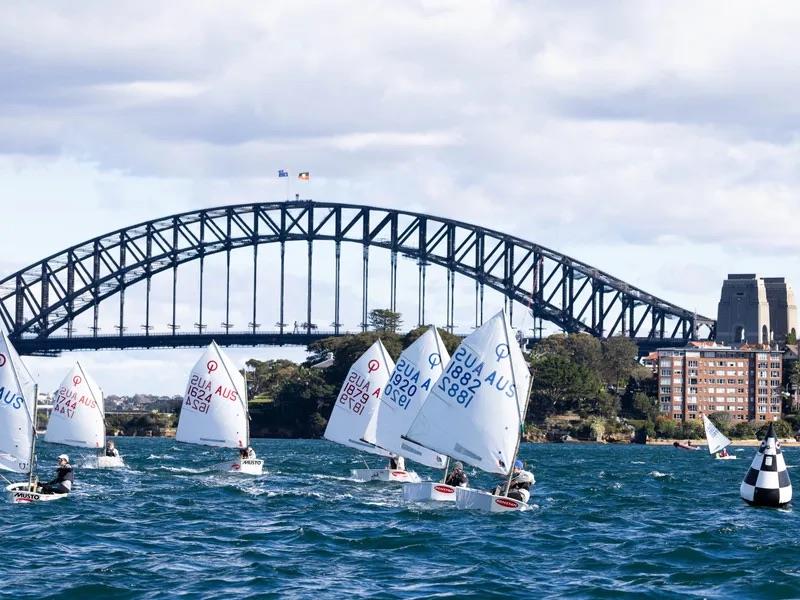 2026 NSW Optimist Interclub Series photo copyright James Hill taken at Royal Sydney Yacht Squadron and featuring the Optimist class