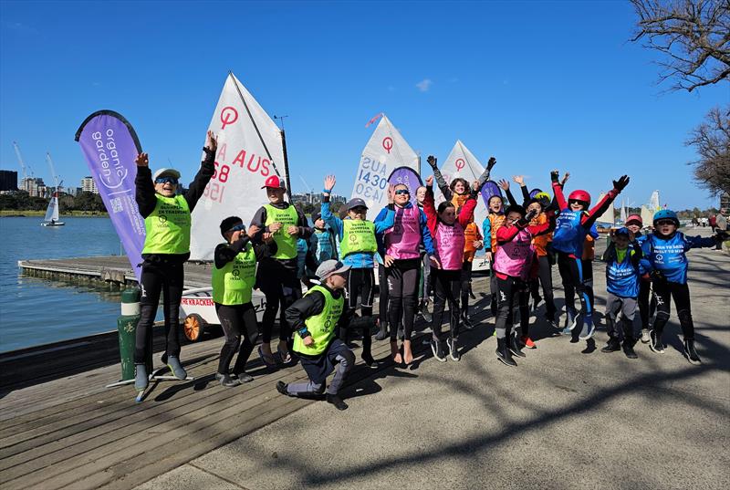 Australia Victorian International Optimist dinghy sailors' post-pandemic battles photo copyright Leah Keh and Organic Garden taken at  and featuring the Optimist class