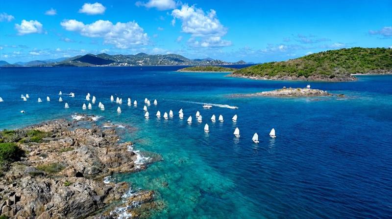 IOR sailors compete in the ideal conditions of the USVI - photo © Kendall Hebert Photography