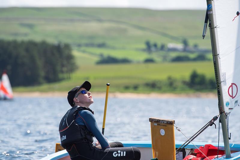 Archie Tait, Optimist winner - NEYYSA North Region Youth & Junior Championships at Derwent Reservoir - photo © Dave Wood