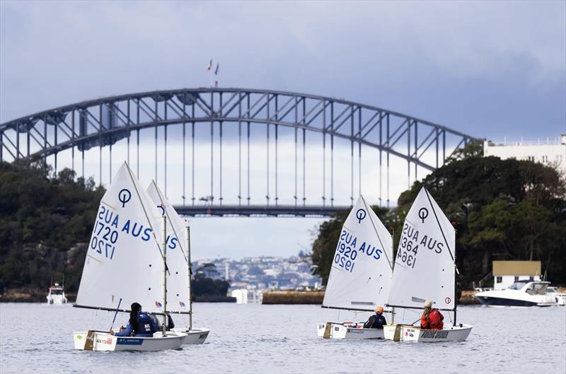 Optimist Winter Interclub Series at Hunters Hill Sailing Club - photo © Mainsheet.iH