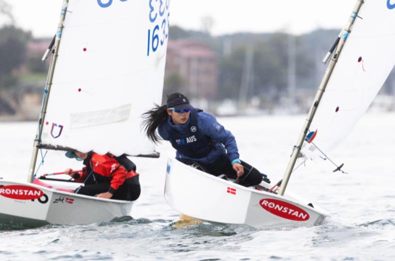 Optimist Winter Interclub Series at Hunters Hill Sailing Club photo copyright Mainsheet.iH taken at Hunters Hill Sailing Club and featuring the Optimist class