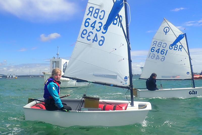 Overall winner, Charlotte O'Keeffe - Red Ribbon Regatta at Hayling Island - photo © Melvyn Cooper