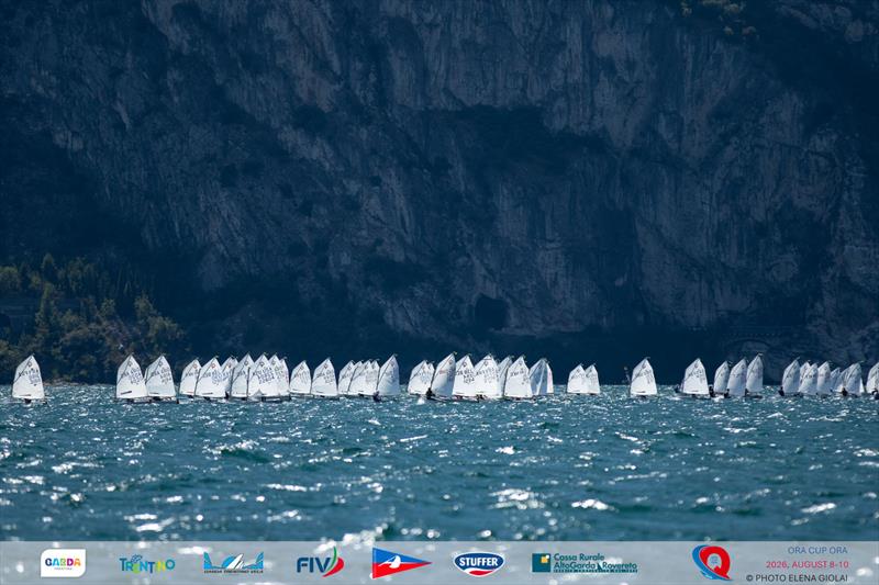 Ora Cup Ora 2026 - Day 2 photo copyright Elena Giolai taken at Circolo Vela Arco and featuring the Optimist class