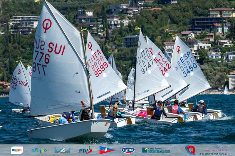 Ora Cup Ora 2026 - Day 2 photo copyright Elena Giolai taken at Circolo Vela Arco and featuring the Optimist class