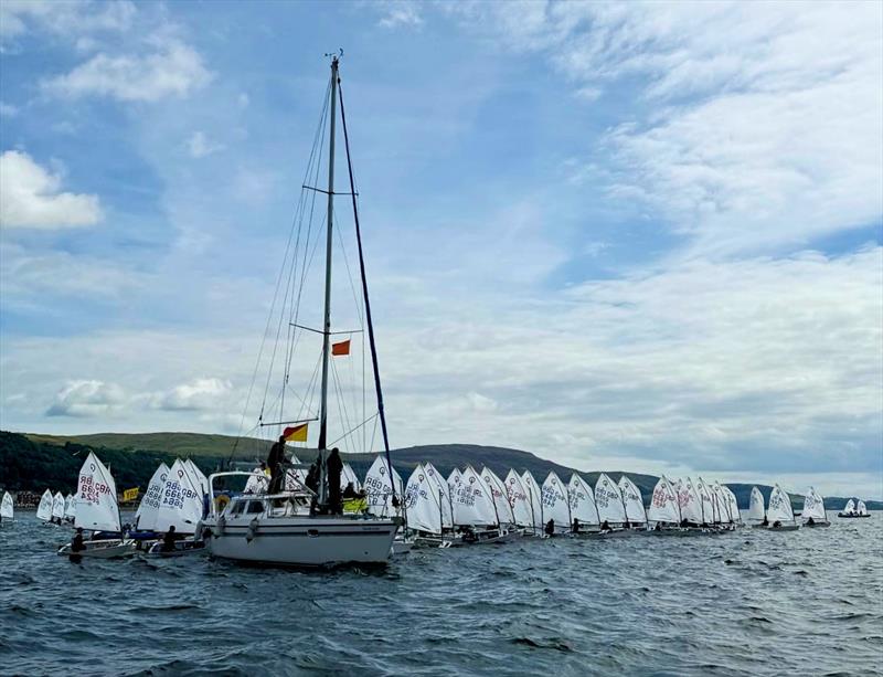 IOCA UK Optimist National Championships at Largs Sailing Club - photo © oct_films