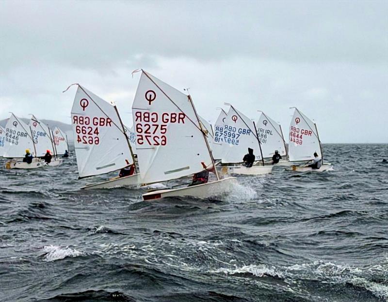 IOCA UK Optimist National Championships at Largs Sailing Club photo copyright oct_films taken at Largs Sailing Club and featuring the Optimist class