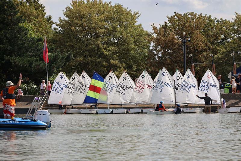 Off for ice cream at the promanade - Blackwater SC's cadet week - photo © Anna Lau